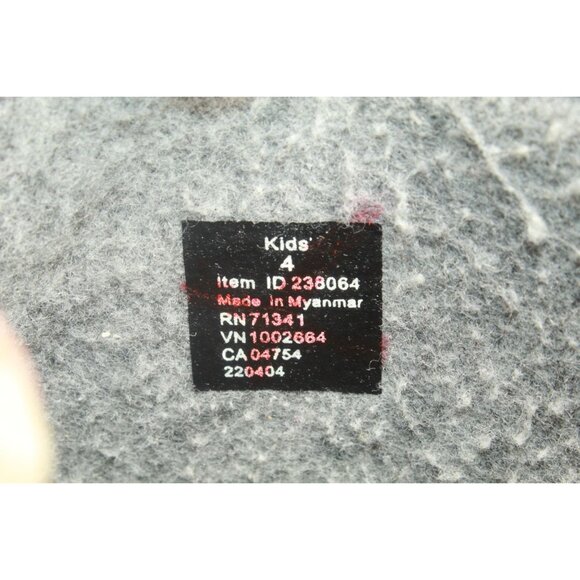 LL Bean Kids' Northwoods Boots Insulated Graphite Size 4 - Picture 9 of 9